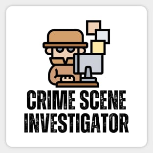 Crime Scene Investigator Sticker